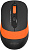 Мышь A4Tech Fstyler FG10S (черный/оранжевый) 