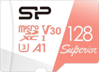 Silicon-Power Superior A1 microSDXC 128GB SP128GBSTXDV3V20 