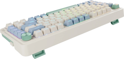 Клавиатура Redragon Ucal Pro (бежевый/зеленый) 