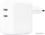 Сетевое зарядное Apple 35W Dual USB-C Port Power Adapter MW2K3ZM/A 
