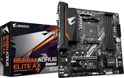 Материнская плата Gigabyte B550M Aorus Elite AX 