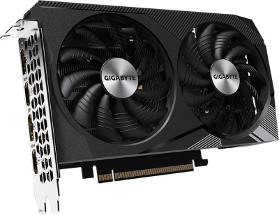 Видеокарта Gigabyte GeForce RTX 3060 Windforce OC 12G GV-N3060WF2OC-12GD 