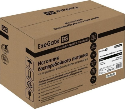 ExeGate SpecialPro UNB-600.LED.AVR.2SH.RJ.USB EX292764RUS 
