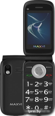Мобильный телефон Maxvi E6 (черный) 