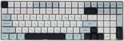 AULA S100 Pro (белый/голубой/черный) 