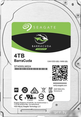 Жесткий диск Seagate Barracuda 4TB [ST4000LM024] 