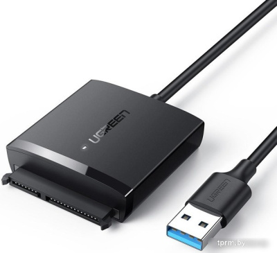 Кабель Ugreen CM257 60561 USB Type-A - SATA (черный) 
