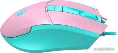 Игровая мышь A4Tech Bloody L65 Max (розовый/голубой) 
