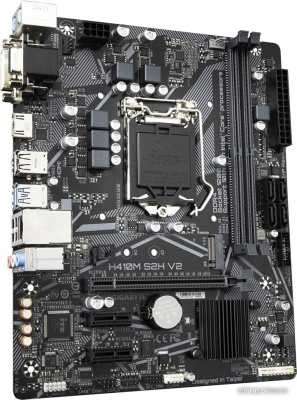 Материнская плата Gigabyte H410M S2H V2 (rev. 1.0) 