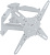 Кронштейн Kromax ATLANTIS-45 (белый) 