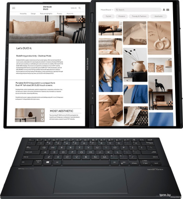 Рабочая станция ASUS Zenbook Pro 14 Duo OLED UX8406MA-QL099W 
