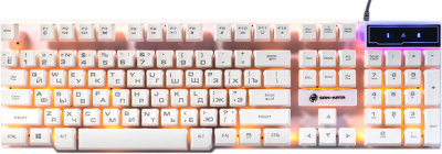 Клавиатура Dialog KGK-15U White