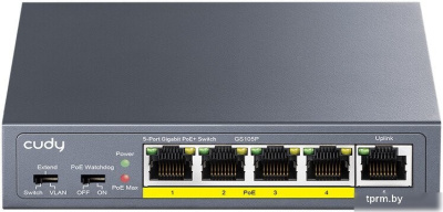 Неуправляемый коммутатор Cudy GS105P 1.0 