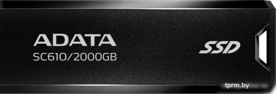 Внешний накопитель ADATA SC610 2TB SC610-2000G-CBK/RD 