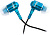 Наушники CBR Human Friends Zipper Blue 