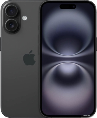 Смартфон Apple iPhone 16 128GB (черный) 