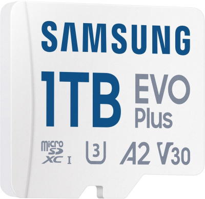 Карта памяти Samsung EVO Plus 2024 microSDXC 1TB (с адаптером) 