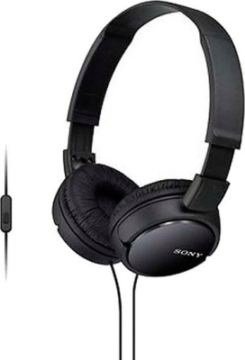 Наушники Sony MDR-ZX110AP (черный) 