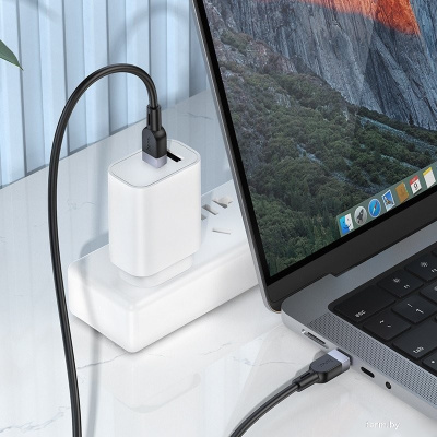 Кабель Hoco X109 USB Type-C - USB Type-C (3 м, черный) 