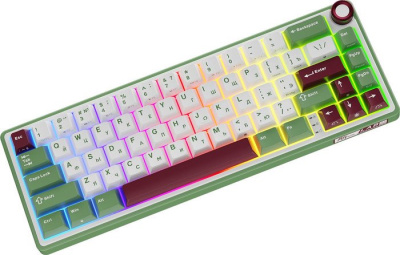 Клавиатура Royal Kludge R65 Green Sand (RK Chartreuse) 