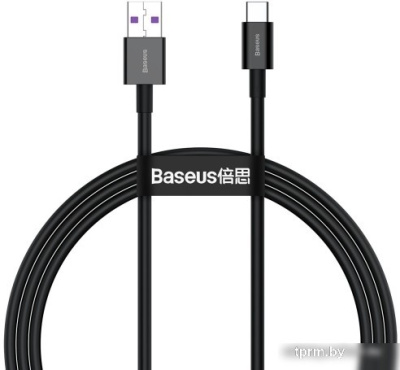 Кабель Baseus USB Type-A - Type-C CATYS-01 (1 м, черный) 