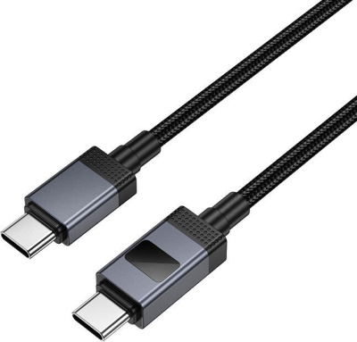 Кабель Hoco X118 USB Type-C - USB Type-C (черный) 