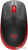 Мышь Logitech M190 (черный/красный) 