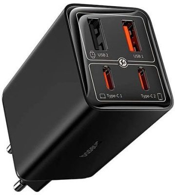 Сетевое зарядное Baseus GaN6 Pro Fast Charger 2C + 2U 100W P10162705112-00 (черный) 