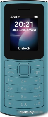Мобильный телефон Nokia 110 4G Dual SIM (бирюзовый) 