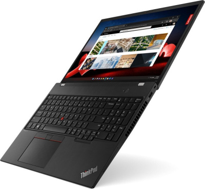 ThinkPad T16 Gen 2 (21HJS7QX00) 16" WUXGA IPS/i5-1335U/16GB/SSD512GB/UMA/IR WH/LAN/Backlit/DOS/Thunder Black 