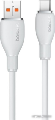 Кабель Baseus Pudding Series USB Type-A - USB Type-C (1.2 м, белый) 