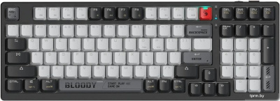 Клавиатура A4Tech Bloody WS98 Black & White (Bloody BLMS Red Plus) 