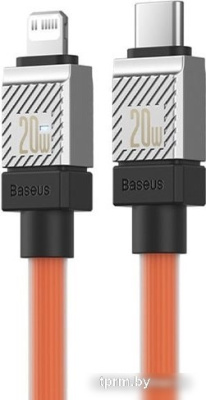 Кабель Baseus CoolPlay Series Fast Charging Cable 20W USB Type-C - Lightning (1 м, оранжевый) 