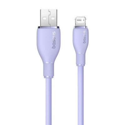 Кабель Baseus Pudding Series Fast Charging Cable 2.4A USB Type-A - Lightning (2 м, фиолетовый) 