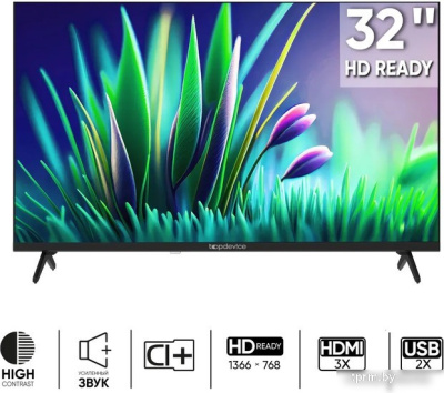 Телевизор Topdevice Frameless TDTV32CN04H_BK 
