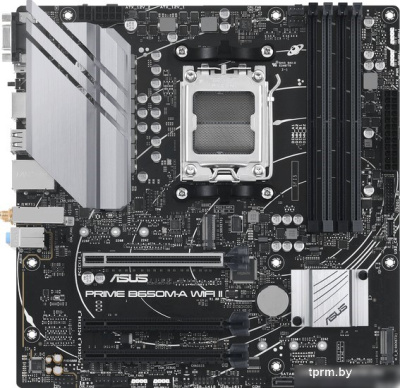 Материнская плата ASUS Prime B650M-A WiFi II  Материнская плата ASUS Prime B650M-A WiFi II