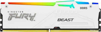 Оперативная память Kingston FURY Beast RGB 16ГБ DDR5 5600 МГц KF556C40BWA-16 