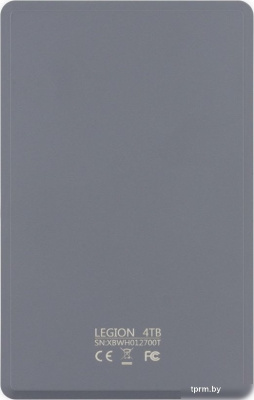 Внешний накопитель Mirex Legion Silverace 4TB 13630-UHDLES40 