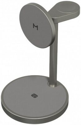Беспроводное зарядное Magssory Base Pro Wireless Qi2 WCH012t (титановый)