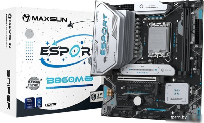 Материнская плата Maxsun eSport B860M Sniper WiFi  Материнская плата Maxsun eSport B860M Sniper WiFi