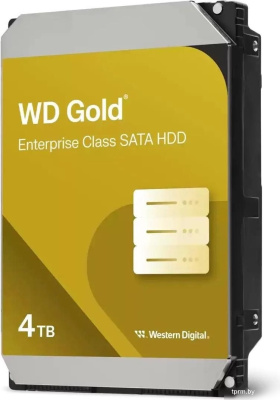 Жесткий диск WD Gold 4TB WD4004FRYZ 