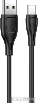 Кабель Hoco X61 USB Type-A - USB Type-C (1 м, черный) 