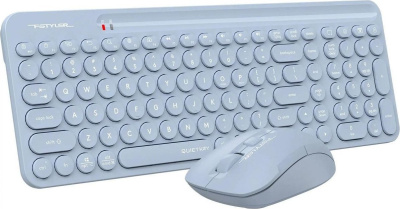 Офисный набор A4Tech Fstyler FG3300 Air2 (синий) 