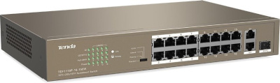 Неуправляемый коммутатор Tenda TEF1118P-16-150W 