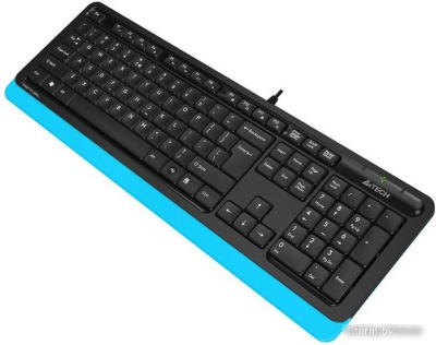 Клавиатура A4Tech Fstyler FK10 (черный/синий) 