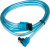 Кабель Cablexpert CC-SATAM-DATA90-TR-100CM Кабель Cablexpert CC-SATAM-DATA90-TR-100CM