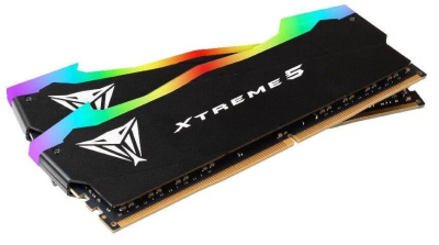 Оперативная память Patriot Viper Xtreme 5 RGB 2x16ГБ DDR5 7600МГц PVXR532G76C36K 