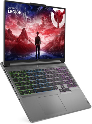 Ноутбук Lenovo Legion Slim 5 16ARP9 Ryzen 7 7735HS 16Gb SSD1Tb NVIDIA GeForce RTX4070 8Gb 16" IPS WQXGA (2560x1600) noOS grey WiFi BT Cam (83EX000TRK) 