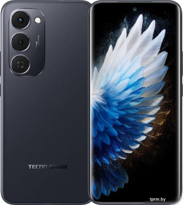 Телефон Tecno Spark 40 Pro+ 8GB/256GB (черная туманность) 