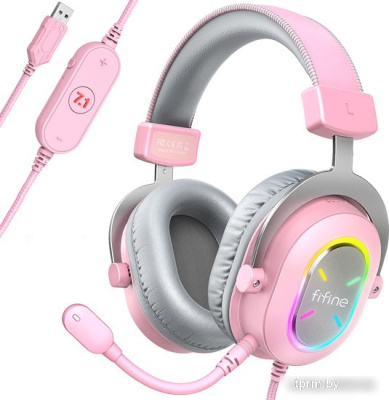 Наушники FIFINE H6X (розовый) 